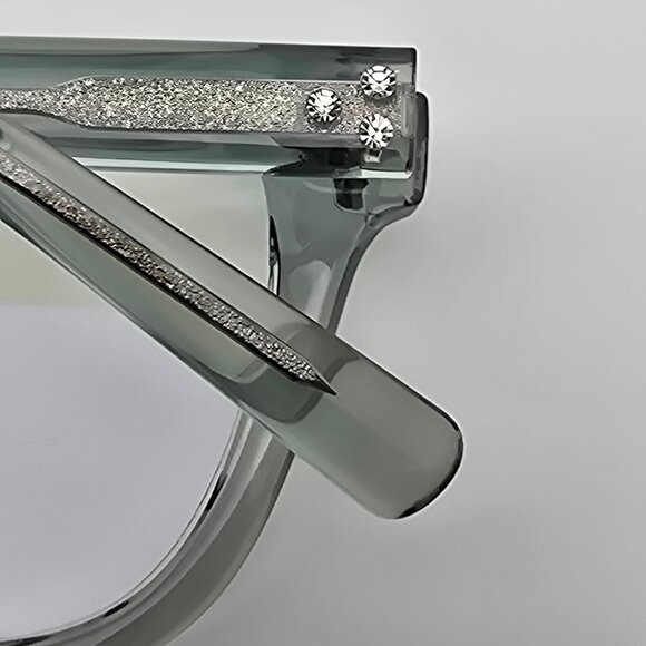 *SOLD* Kate Spade Tanea Crystal Grey Rhinestone Frame +1.50 Lens Reading Glasses - Picture 11 of 16